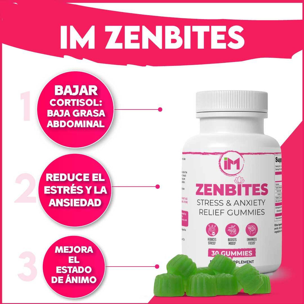 IM ZenBites - Stress & Anxiety Relief Gummies