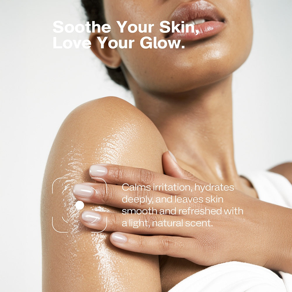 NYORA Manuka Honey & Sea Moss Body Oil – 50 mL Daily Glow Oil Infused with Turmeric & Lime to Deeply Hydrate, Brighten, and Soothe Skin After Shaving While Reducing Ingrown Hairs & Dryness