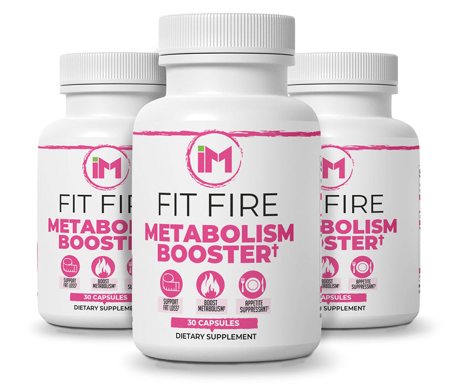 IM Fit Fire - Metabolism Booster - 3 Frascos