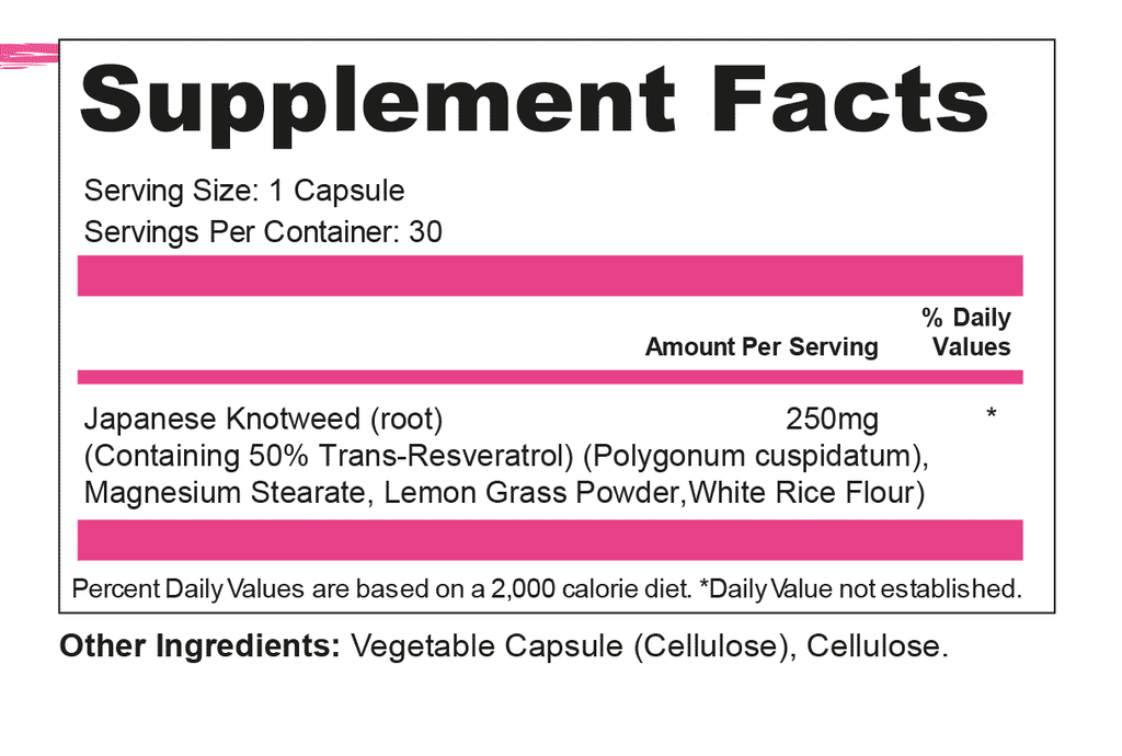 IM Resveratrol Antioxidant Formula