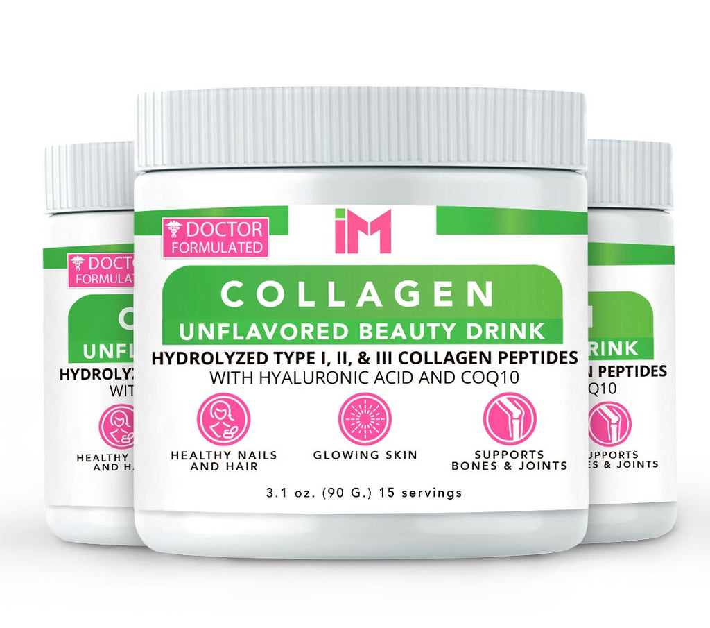IM Collagen Beauty Drink 3 Frascos - OTO