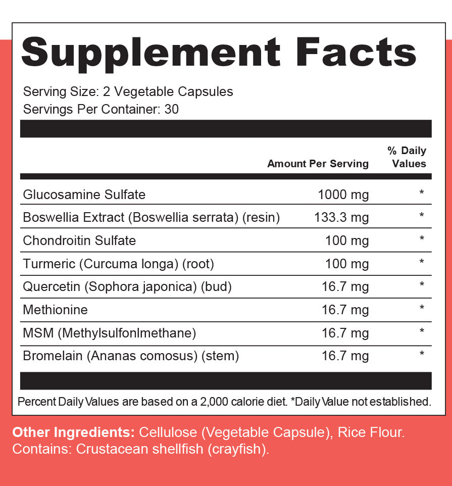 IM Flex Factor | Joint Comfort & Flexibility Support | Glucosamine, Chondroitin, Turmeric & Boswellia | 60 Capsules | 8-in-1 Complete Joint Wellness Formula