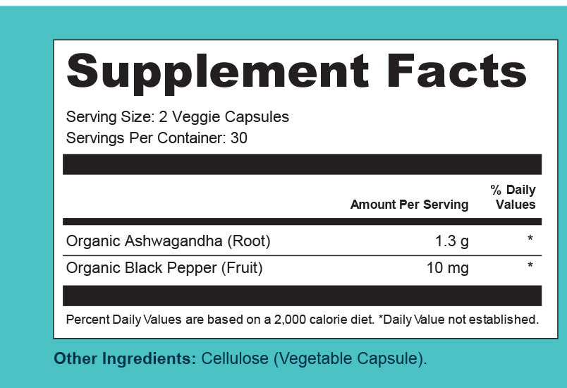 IM Zen Force | Calm, Relaxation & Focus Support | Organic Ashwagandha & Black Pepper Extract | 60 Veggie Capsules | Natural Daily Wellness Supplement