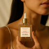NYORA Manuka Honey & Sea Moss Body Oil – 50 mL Daily Glow Oil Infused with Turmeric & Lime to Deeply Hydrate, Brighten, and Soothe Skin After Shaving While Reducing Ingrown Hairs & Dryness