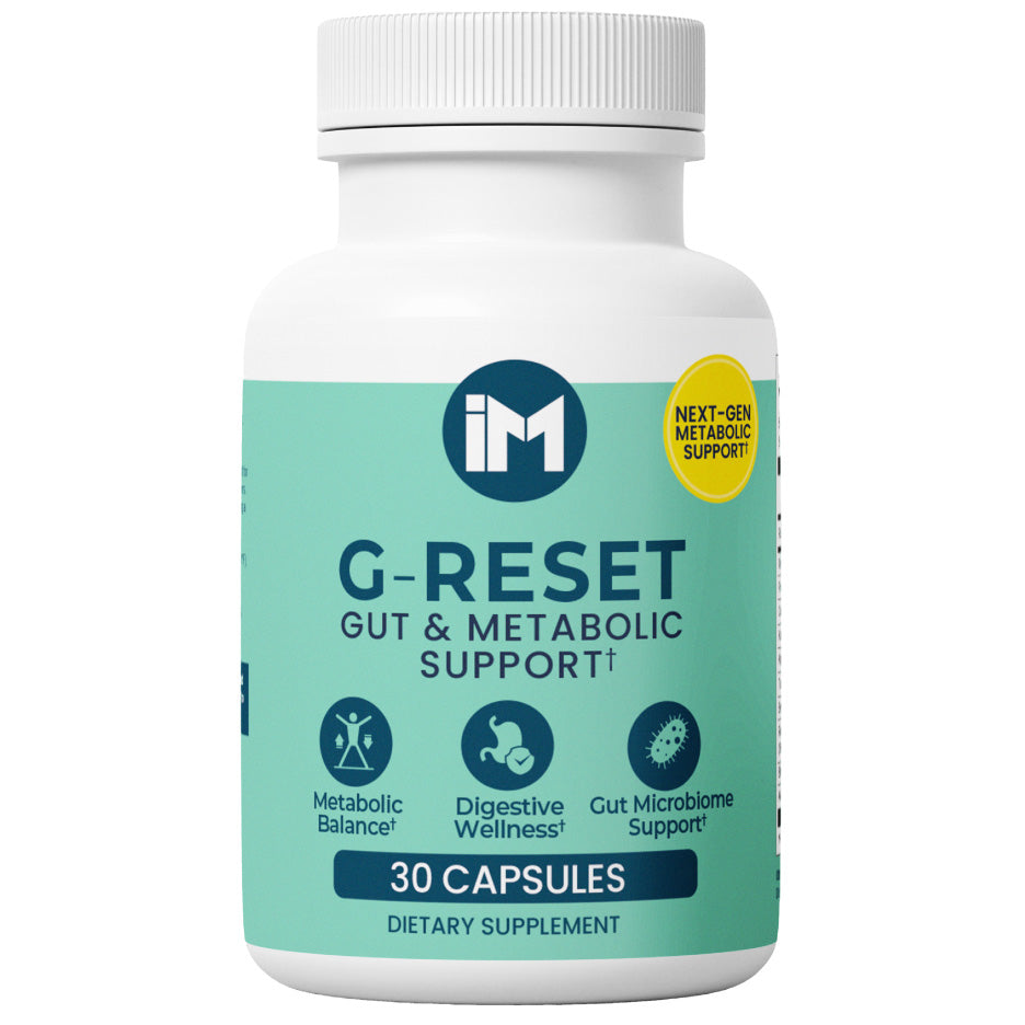 IM GLP-Fire Pack - IM G-Reset & IM Fit Fire | Gut & Metabolic Support | Probiotics Akkermansia & Bifidobacterium Breve - Green Tea Leaf Extract, Apple Cider Vinegar, Berberine HCL