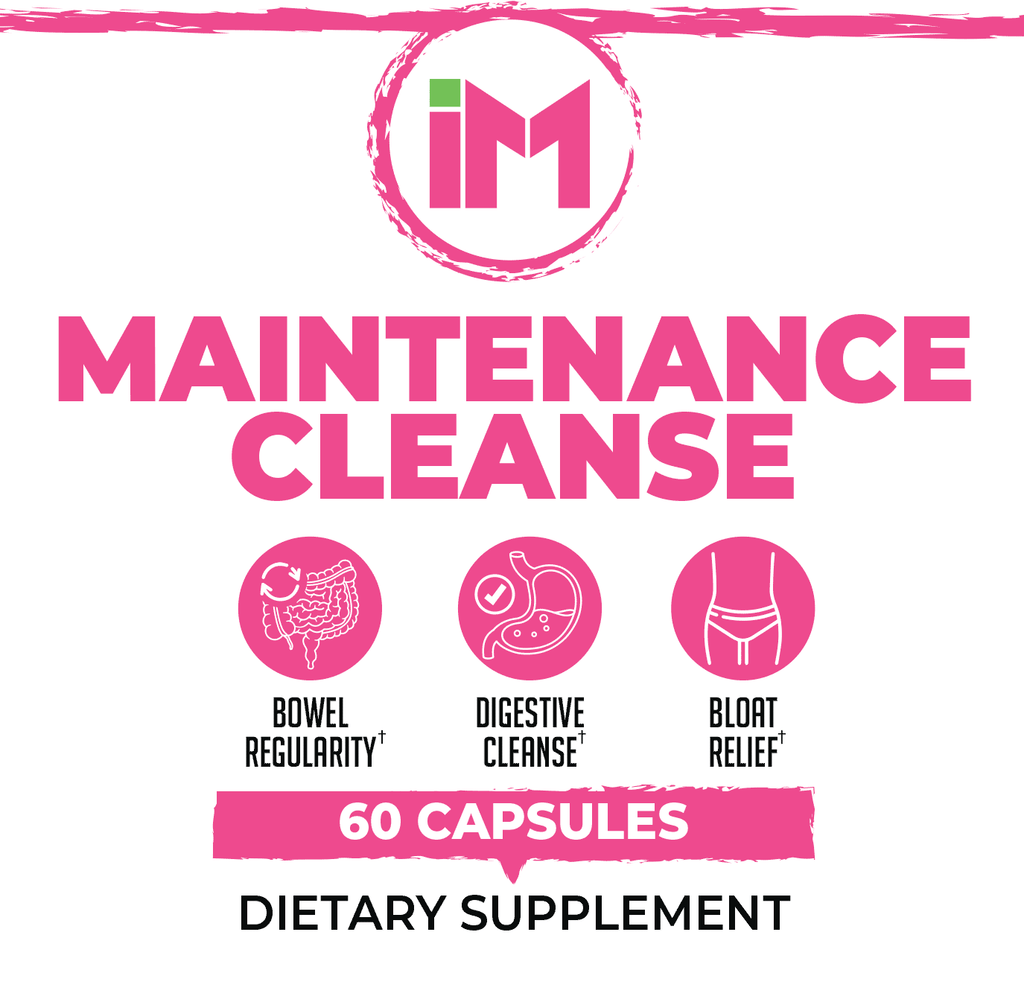 IM Total Digestive Pack | Enzimas, Maintenance Cleanse, Prebiótico y Probiótico | Sistema Digestivo de 4 Pasos