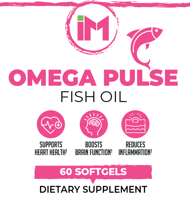IM Zen Pack - IM Zen Force & IM OmegaPulse - Calm, Relaxation & Focus Support | Organic Ashwagandha & Black Pepper Extract | Omega-3 Fatty Acids - Fish Oil - EPA & DHA
