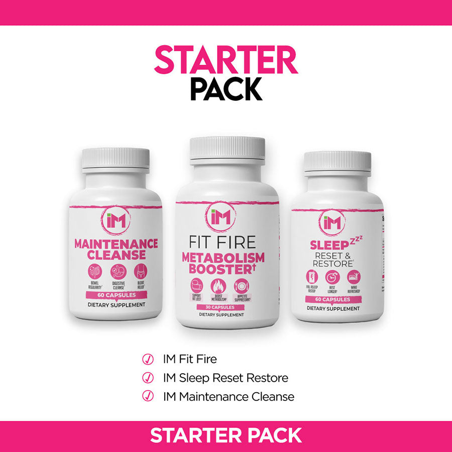 IM Starter Pack: Fit Fire, Maintenance Cleanse, Sleep Reset Restore