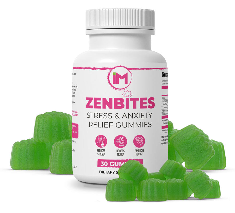 IM ZenBites - Stress & Anxiety Relief Gummies