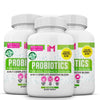 IM Probiotics, Prebiotics, Enzymes & Cordyceps 4-in-1 Complete Digestive Blend - 3 Frascos - OTO