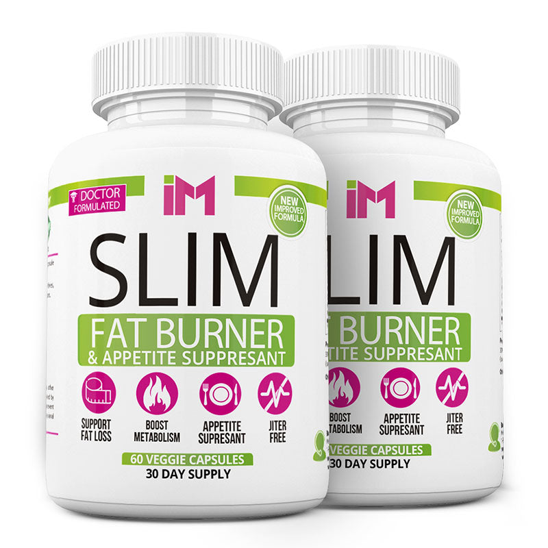 IM Slim Fat Burner & Appetite Suppresant - 2 Frascos