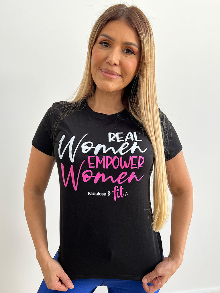 Camiseta: Fabulosa y Fit - Real Women Empower Women