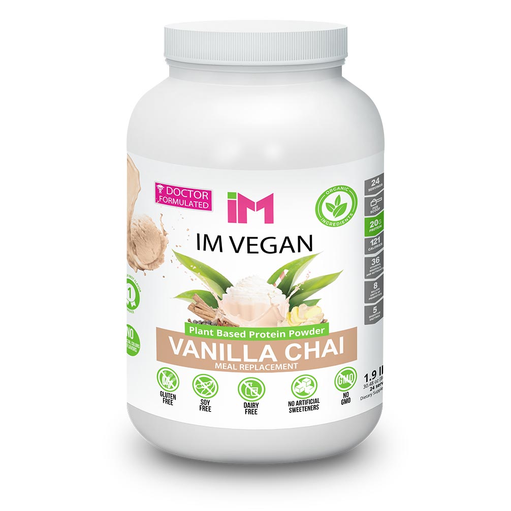 IM Vegan Plant Based Protein Powder - 2 Botellas - OTO